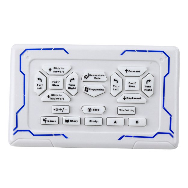 Interactive Remote Controlled Robot RC 16 Functions Lights Sounds Blue 3