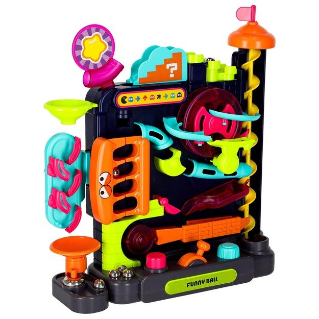 Kamuoliukų kliūčių ruožo arkadinis žaidimas, skirtas kamuoliukams 1