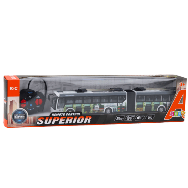 Remote Controlled City Trolleybus RC Lights Public Transport 4