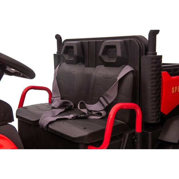 Automobilio akumuliatorinis JC222 raudonas 7