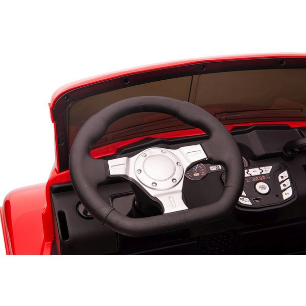 Automobilio akumuliatorinis JC222 raudonas 6