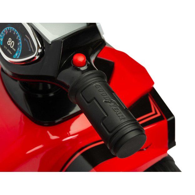 RIDE-ON QUAD GOODYEAR RED 8