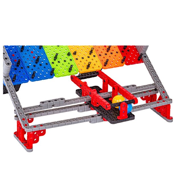 Rainbow Board Blocks Ball Track Slide Ball Catching Game 477 pcs. 4