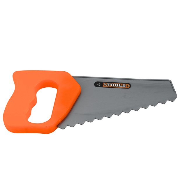 Didelis vaikiškas pjūklo rinkinys su šalmu, akiniais ir pirštinėmis 2