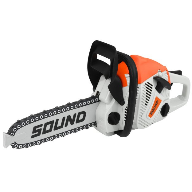 Didelis vaikiškas pjūklo rinkinys su šalmu, akiniais ir pirštinėmis 1