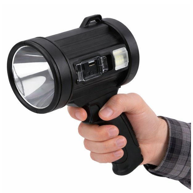 LED prožektorius 800 lm su USB, saulės įkrovimu ir „Powerbank“ funkcija 2