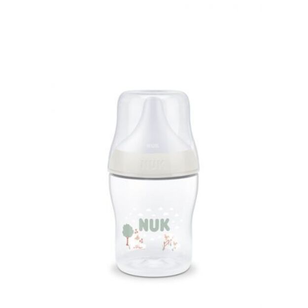 NUK Perfect Match 150 ml silikoninis buteliukas su avytės dizainu 1