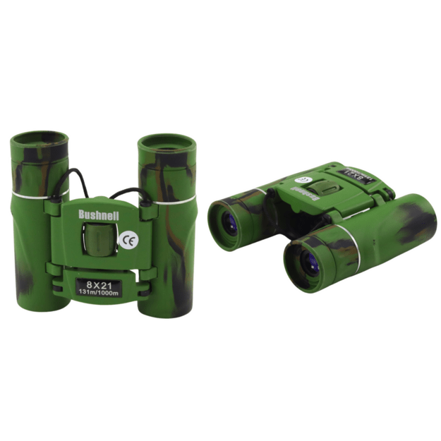 Small Binoculars with Case 12x Magnification Field of View 1000m 1