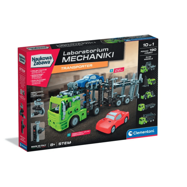 Scientific Fun Mechanics Laboratory Transporter Clementoni 50249 2