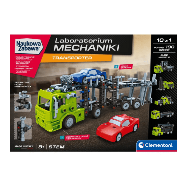 Scientific Fun Mechanics Laboratory Transporter Clementoni 50249 3