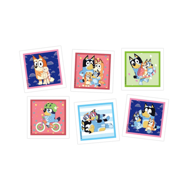 Educational Set Puzzle Memo Blocks BLUEY Clementoni 18320 3