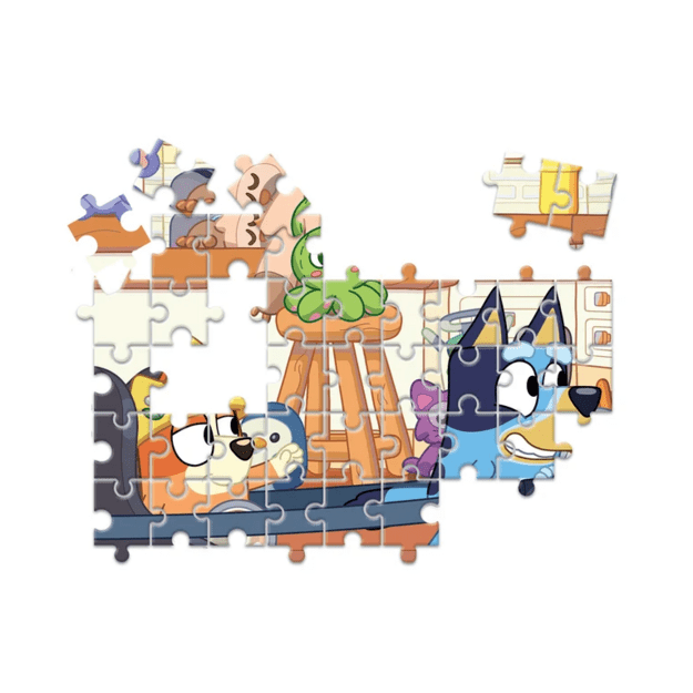 Educational Set Puzzle Memo Blocks BLUEY Clementoni 18320 4