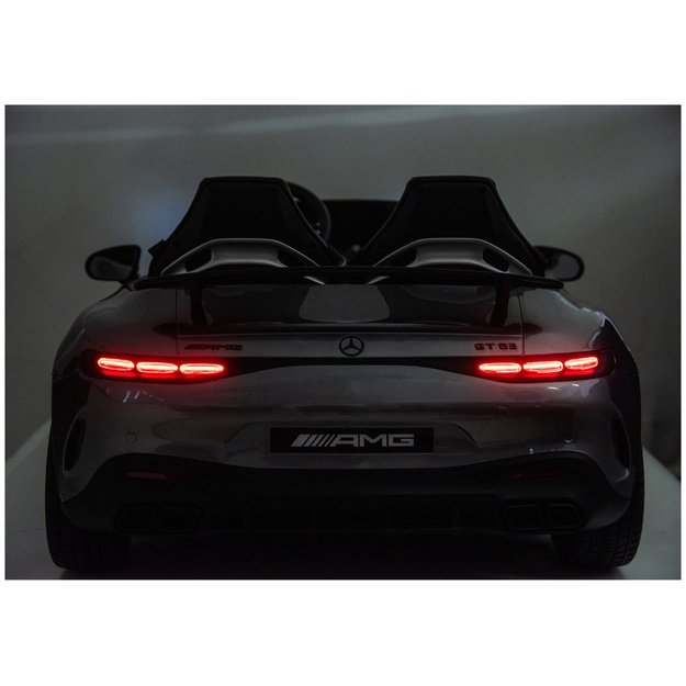 Mercedes GT63 AMG DK-GT63 24V Electric Ride-On Car, Gray Painted 13