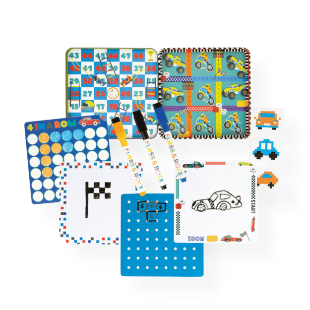 Magnetinis žaidimas 6in1, Ma&scaron;inos 1