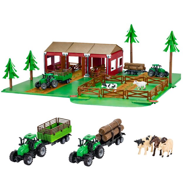 Farm Set Farmhouse Tractors Animals 102 pcs. 1