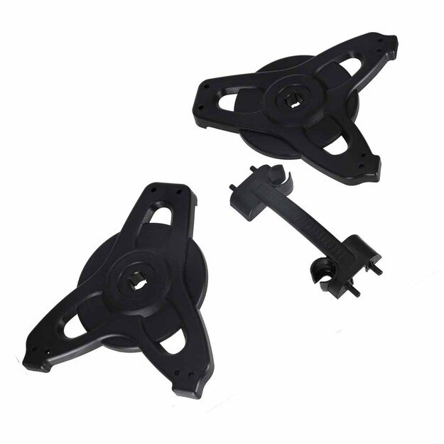 Sodo žarna ant ritės stovo LUARO purk&scaron;tuvo pistoleto įtraukiklis 30 m 10