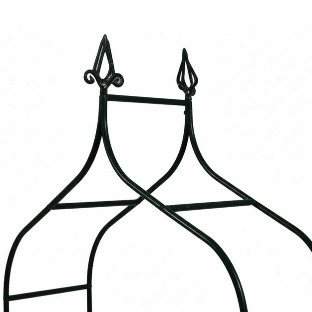 LUARO sodo pavėsinė metalinė arka su grotomis rožėms, gėlėms, vijokliniams augalams 265 cm 3