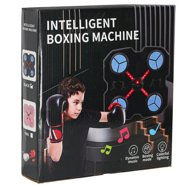 Boksininkų skydas sieninis treniruoklis muzika LED USB pir&scaron;tinės 12