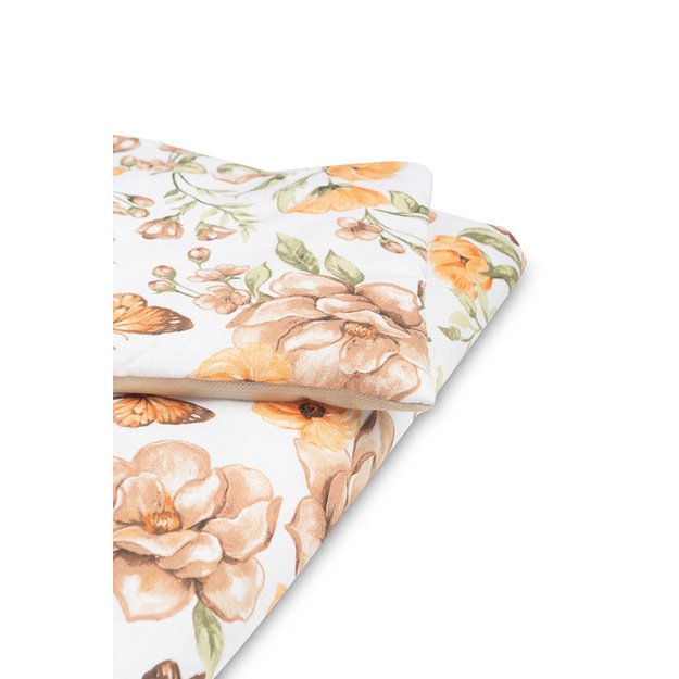 AKSOMINIS LOVELĖS KOMPLEKTAS KVADRATINIS SMĖLIO SPALVOS 1