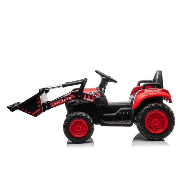 Rechargeable tractor with bucket BW-X002A Red