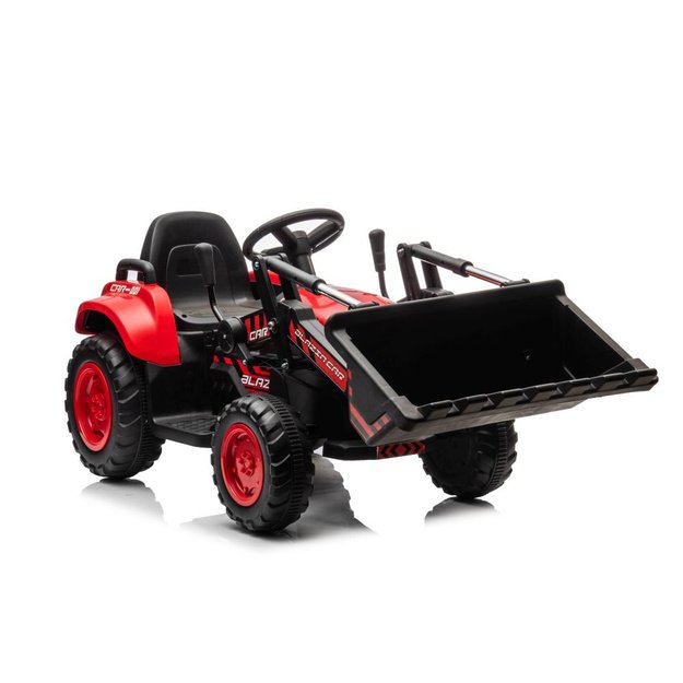 Rechargeable tractor with bucket BW-X002A Red