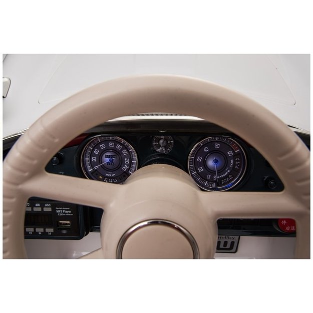 Electric Ride-On Car BMW Retro White