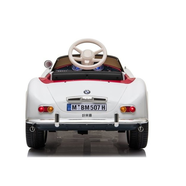 Electric Ride-On Car BMW Retro White