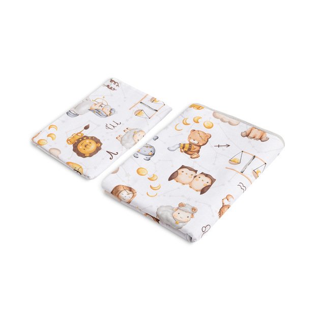 2 DALIŲ PATALYNĖ ZODIAKAS PILKA 100X135 CM