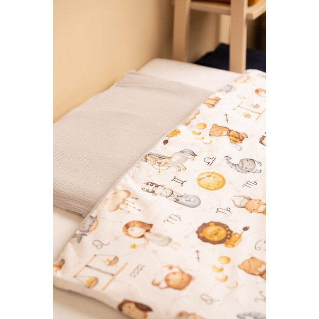 2 DALIŲ PATALYNĖ ZODIAKAS PILKA 100X135 CM 4