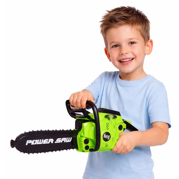 Toy Chainsaw for Kids Lights and Sounds Green