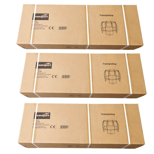 LEAN sodo batutas su vidiniu tinklu, juodas ir žalias, 427 cm