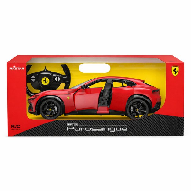 Ferrari Purosangue Remote Control Car RC Rastar Red 1:14