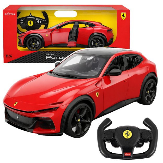 Ferrari Purosangue Remote Control Car RC Rastar Red 1:14