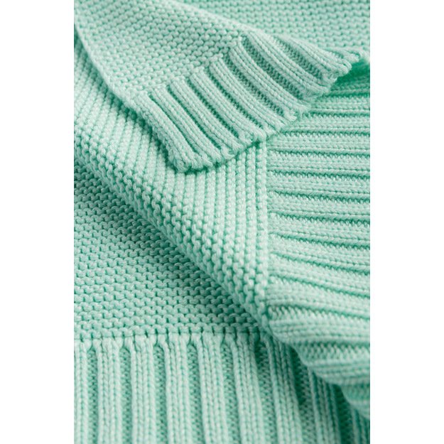 Bamboo and cotton blanket – mint