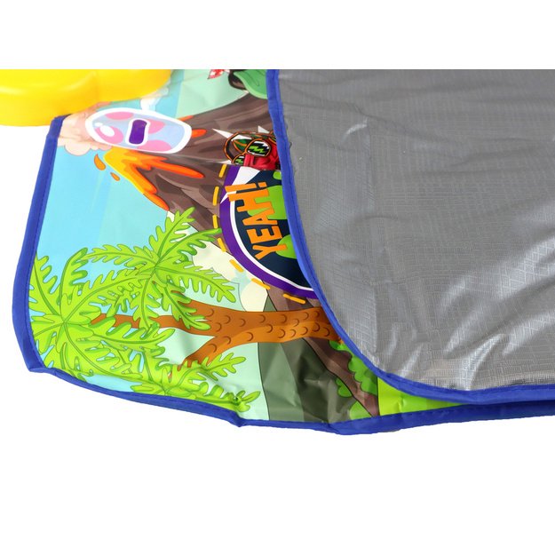 Šokių kilimėlis su dinozaurų motyvais 90 cm x 86 cm 3