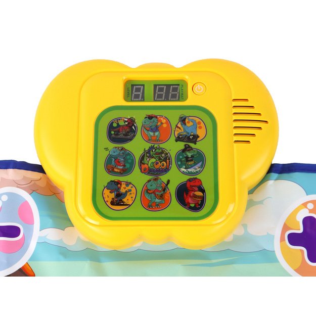 Šokių kilimėlis su dinozaurų motyvais 90 cm x 86 cm 2