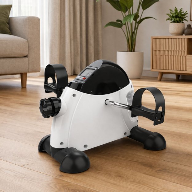 Mini Exercise Bike Rehabilitation Bike LCD Trainer for Arms and Legs