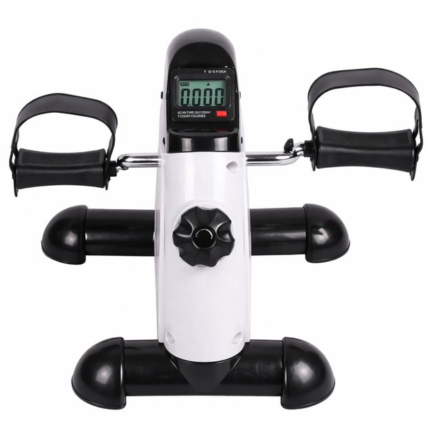 Mini Exercise Bike Rehabilitation Bike LCD Trainer for Arms and Legs