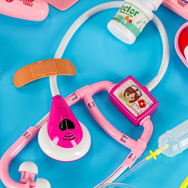 Gydytojo bagažinės rinkinys mažas gydytojo garsas 35 elementai