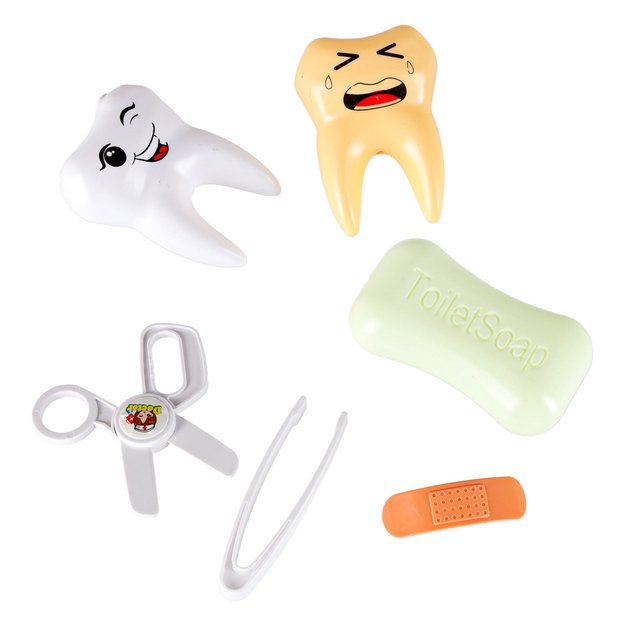 Gydytojo bagažinės rinkinys mažas gydytojo garsas 35 elementai