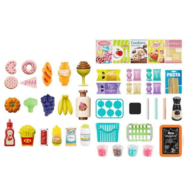 Toy Store For Kids Super Market Interactive 67pcs