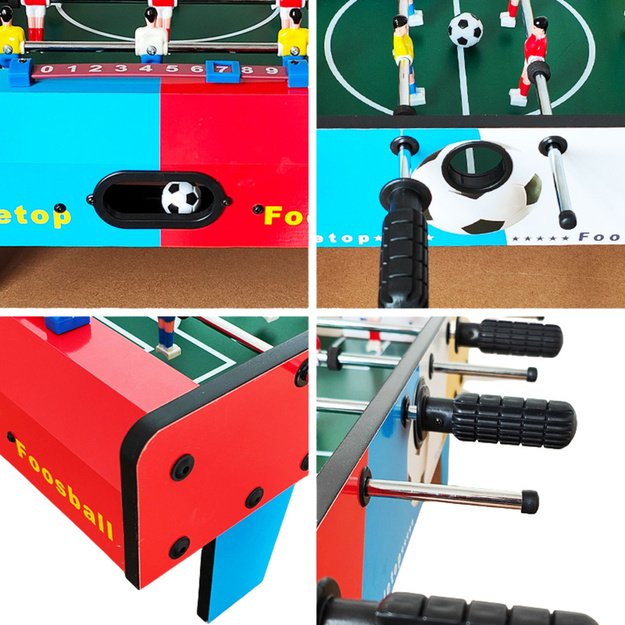 Mini Table Football Skill Game Table 2 Balls Football 69 cm