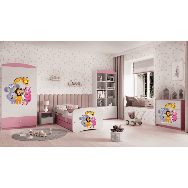 Chest of drawers babydreams pink zoo
