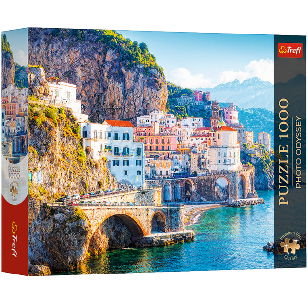 Puzzle - 1000 - Photo Odyssey: Amalfi, Kampania, Włochy - Trefl 12138&nbsp;
