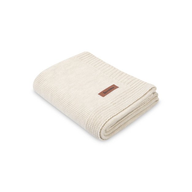 Merino vilnos antklodė 90x75 šviesiai smėlio spalvos