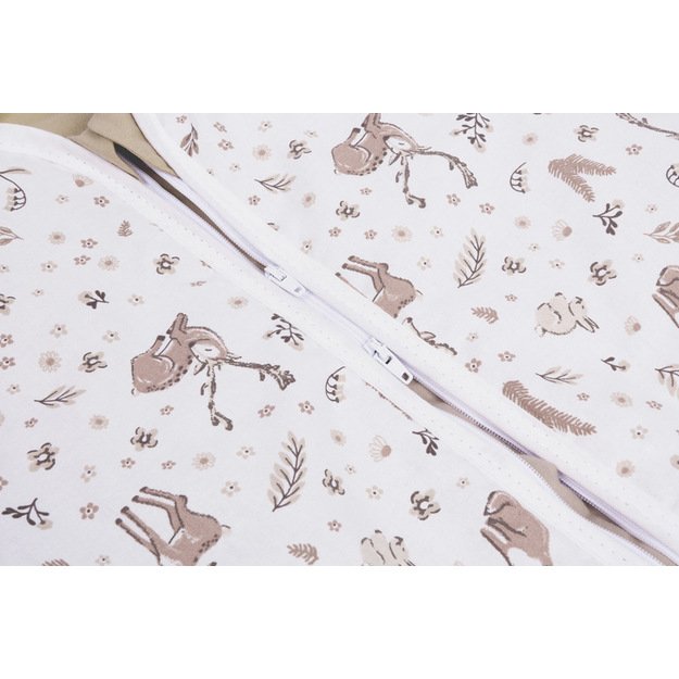 SLEEPING BAG WITH LEGS XL TOG 1.0 FOREST BEIGE