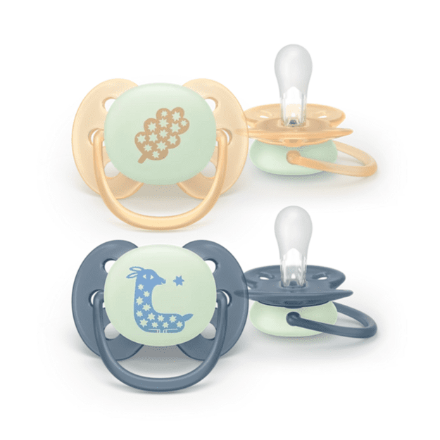 SCF094/03 PACIFIER ULTRA SOFT 6-18 NIGHT