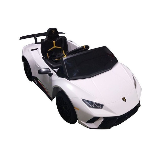 Electric Ride On Car Lamborghini Huracan White 3