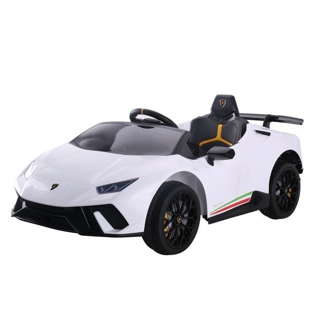 Electric Ride On Car Lamborghini Huracan White 1
