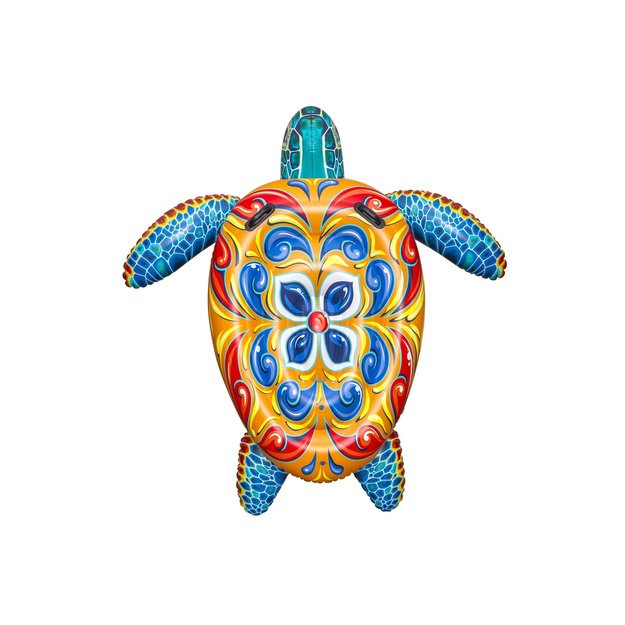 Inflatable Turtle Mattress 183 x 173 cm Bestway 41523